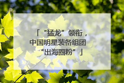 “猛龙”领衔，中国明星装备组团“出海圈粉”