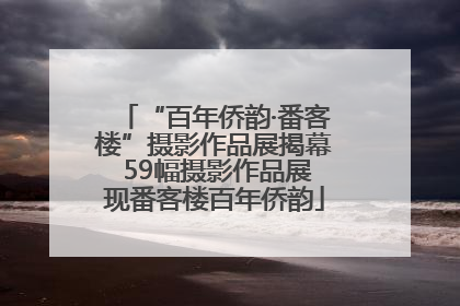 “百年侨韵·番客楼”摄影作品展揭幕 59幅摄影作品展现番客楼百年侨韵