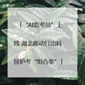“AI监考员”上线 湖北移动打出科技护考“组合拳”