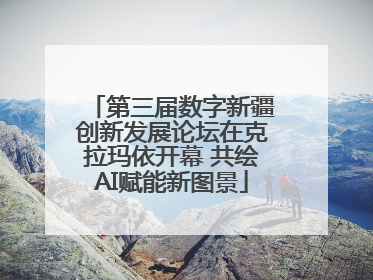 第三届数字新疆创新发展论坛在克拉玛依开幕 共绘AI赋能新图景
