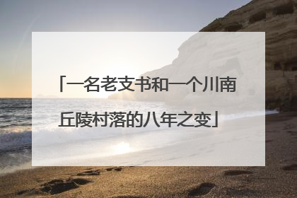 一名老支书和一个川南丘陵村落的八年之变