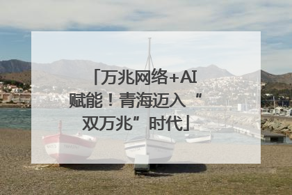 万兆网络+AI赋能！青海迈入“双万兆”时代
