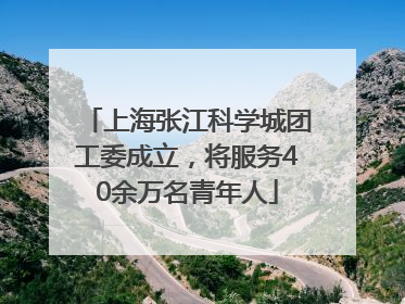 上海张江科学城团工委成立，将服务40余万名青年人