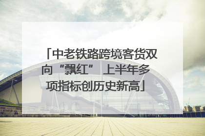 中老铁路跨境客货双向“飘红” 上半年多项指标创历史新高