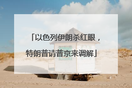 以色列伊朗杀红眼，特朗普请普京来调解