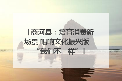 商河县：培育消费新场景 唱响文化振兴版“我们不一样”