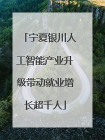 宁夏银川人工智能产业升级带动就业增长超千人