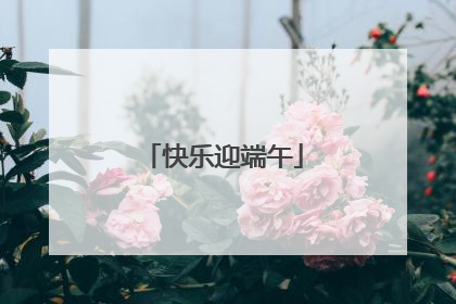 快乐迎端午