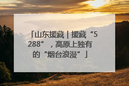 山东援藏｜援藏“5288”，高原上独有的“烟台浪漫”