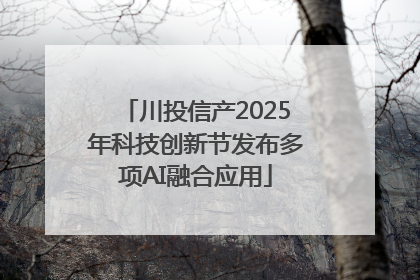 川投信产2025年科技创新节发布多项AI融合应用