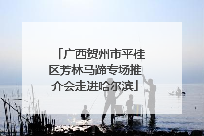 广西贺州市平桂区芳林马蹄专场推介会走进哈尔滨