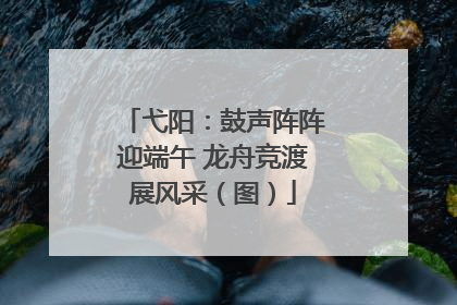 弋阳：鼓声阵阵迎端午 龙舟竞渡展风采（图）