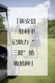 新安县：驻村书记助力“三夏”抢收抢种