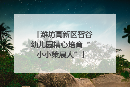 潍坊高新区智谷幼儿园精心培育“小小策展人”