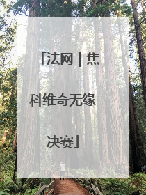 法网｜焦科维奇无缘决赛