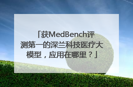 获MedBench评测第一的深兰科技医疗大模型，应用在哪里？