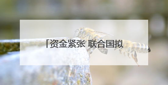 资金紧张 联合国拟大幅削减预算并裁员