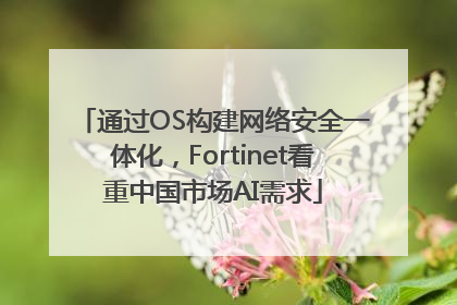 通过OS构建网络安全一体化，Fortinet看重中国市场AI需求