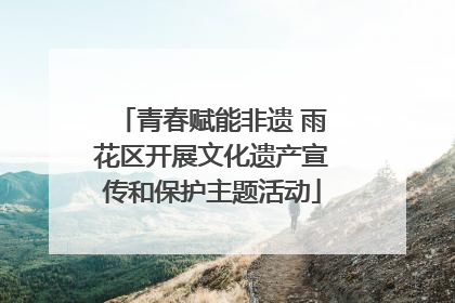 青春赋能非遗 雨花区开展文化遗产宣传和保护主题活动