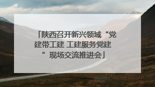 陕西召开新兴领域“党建带工建 工建服务党建”现场交流推进会