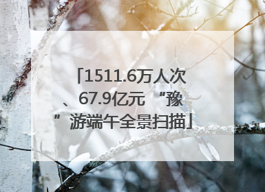 1511.6万人次、67.9亿元 “豫”游端午全景扫描