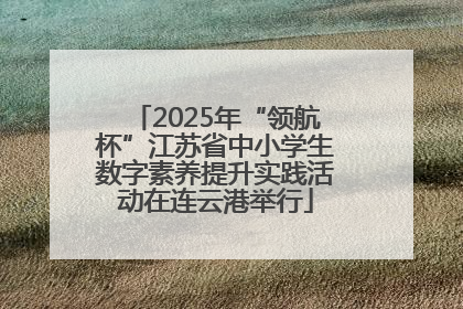 2025年“领航杯”江苏省中小学生数字素养提升实践活动在连云港举行